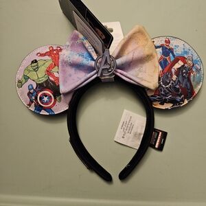 - Loungefly Disney Parks Marvel ears NWT